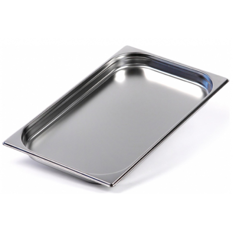 Гастроемкость GN 1/1-40 (без крышки и ручек) (530x325x40 мм, вся нерж) ABAT