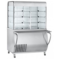 Холодильная витрина-прилавок ABAT ПВВ(Н)-70М-С-01-НШ (ПАТША)