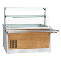 Холодильный прилавок ABAT ПВВ(Н)-70Х-03-НШ (HOT-LINE)