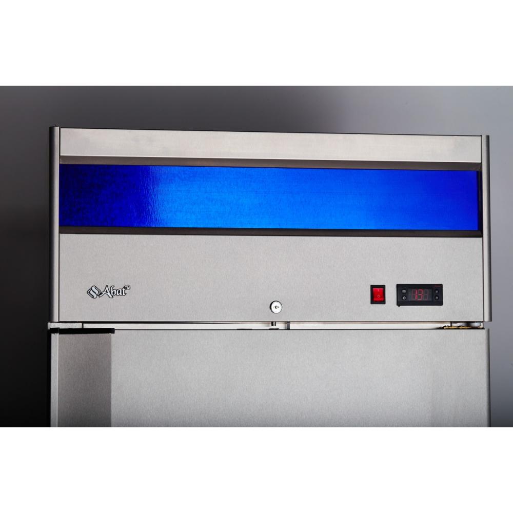 Холодильный шкаф ABAT ШХс-0,5-01 нерж. ВЕРХНИЙ АГРЕГАТ