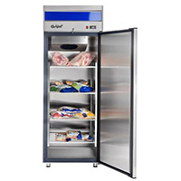 Холодильный шкаф ABAT ШХс-0,7-01 нерж. ВЕРХНИЙ АГРЕГАТ