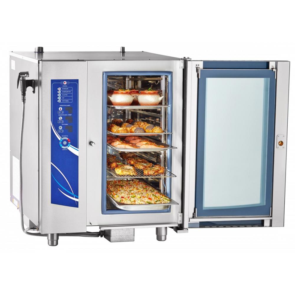 Пароконвектомат ABAT ПКА 10-1/1 ВМ2 инжекционный