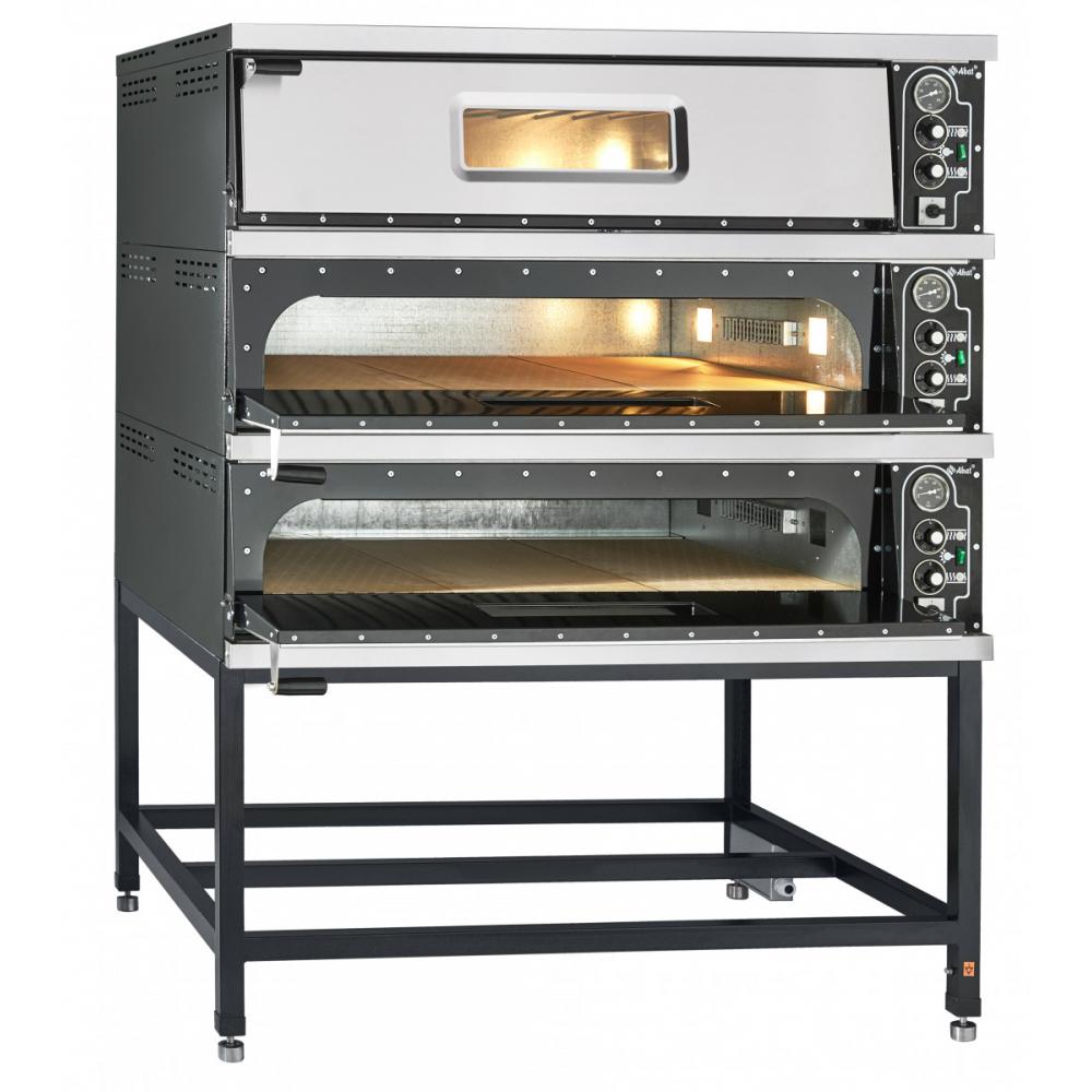 Печь для пиццы ABAT ПЭП-6-01 с крышей