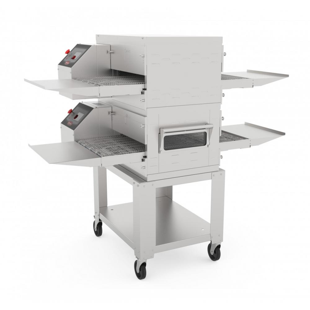 Печь для пиццы конвейерная ABAT ПЭК-400П с дверцей (модуль для установки в 2, 3 яруса)