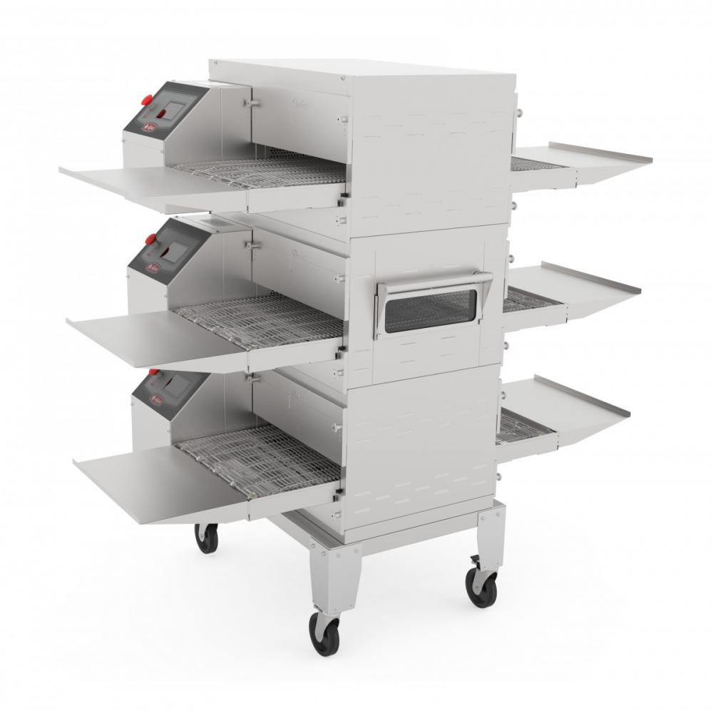 Печь для пиццы конвейерная ABAT ПЭК-400П с дверцей (модуль для установки в 2, 3 яруса)