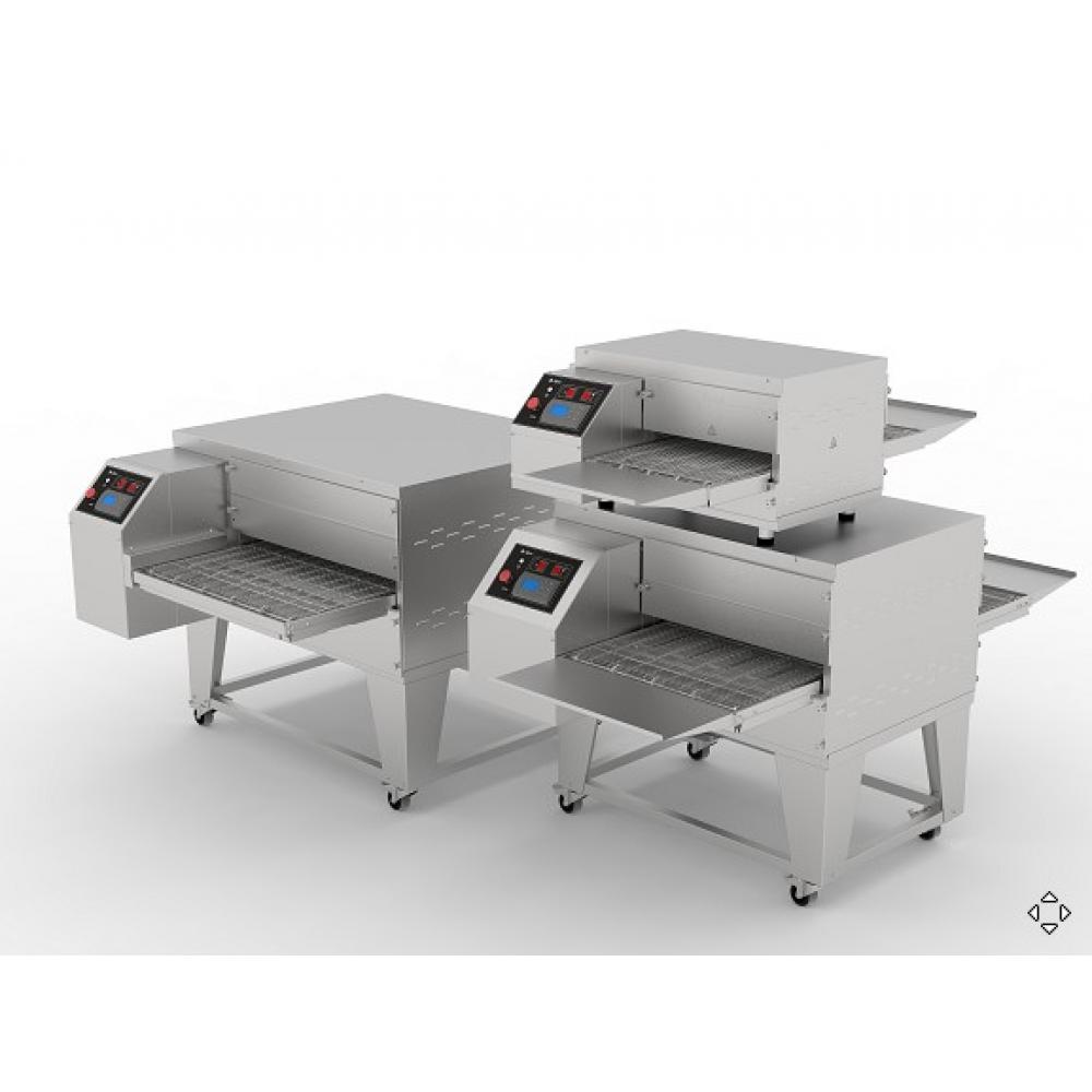 Печь для пиццы конвейерная ABAT ПЭК-600 с дверцей