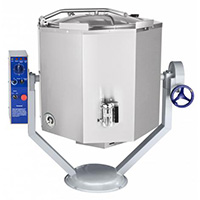 Пищеварочный котёл ABAT КПЭМ-160-ОМР со сливным краном