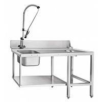 Предмоечный стол для купольных машин ABAT СПМП-6-5 (для МПК-700К, 1100К, 1400К)