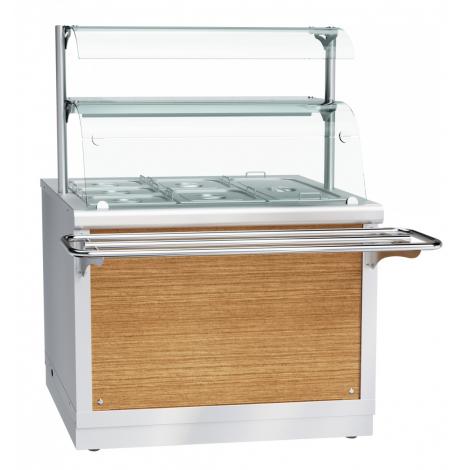 Прилавок-мармит ABAT ЭМК-70Х-02 (HOT-LINE) ― Официальный сайт Российских производителей промышленного оборудования