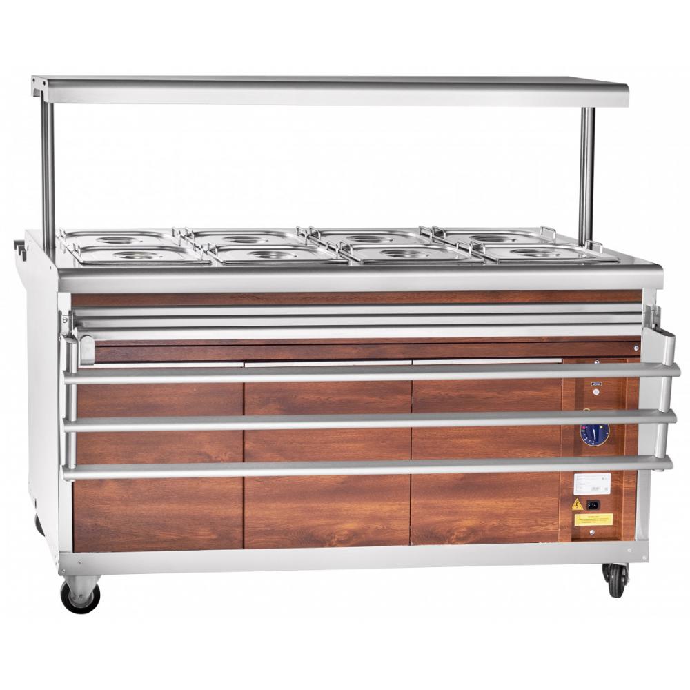 Прилавок-мармит ABAT ЭМК-70ПМ-01 (самообслуживание)