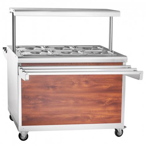 Прилавок-мармит ABAT ЭМК-70ПМ (самообслуживание) ― Официальный сайт Российских производителей промышленного оборудования