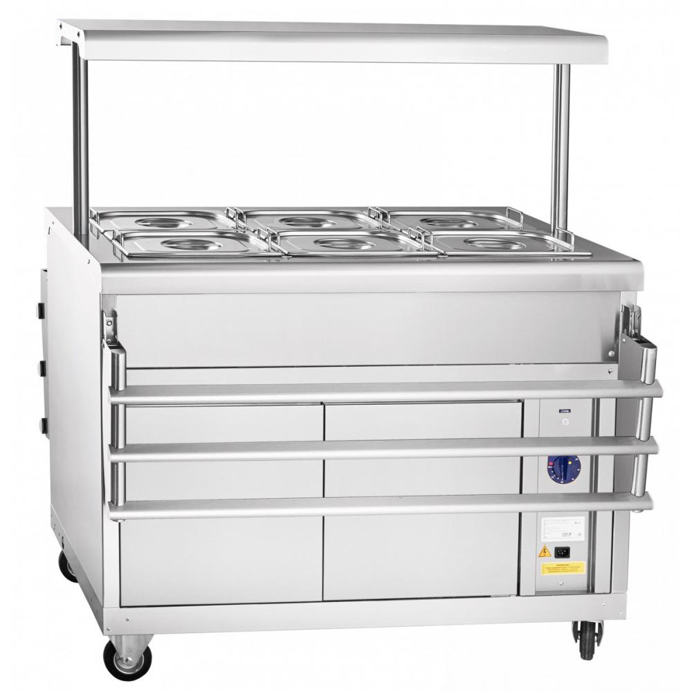 Прилавок-мармит ABAT ЭМК-70ПМ (самообслуживание)