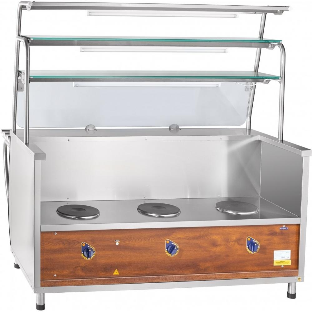 Прилавок-мармит ABAT ПМЭС-70Т-01 металл (ПРЕМЬЕР)