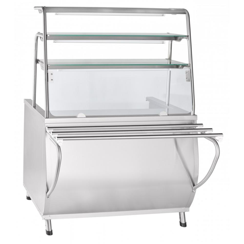 Прилавок-мармит ABAT ПМЭС-70Т под дерево (ПРЕМЬЕР)