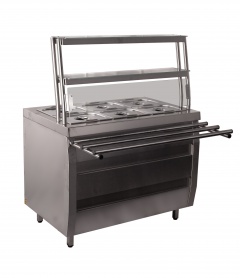 ПРИЛАВОК-ВИТРИНА ОХЛАЖДАЕМЫЙ ОТКРЫТЫЙ ЗПВО-11/7Н