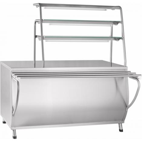 Прилавок для горячих напитков ABAT ПГН-70Т-01 металл (ПРЕМЬЕР) ― Официальный сайт Российских производителей промышленного оборудования