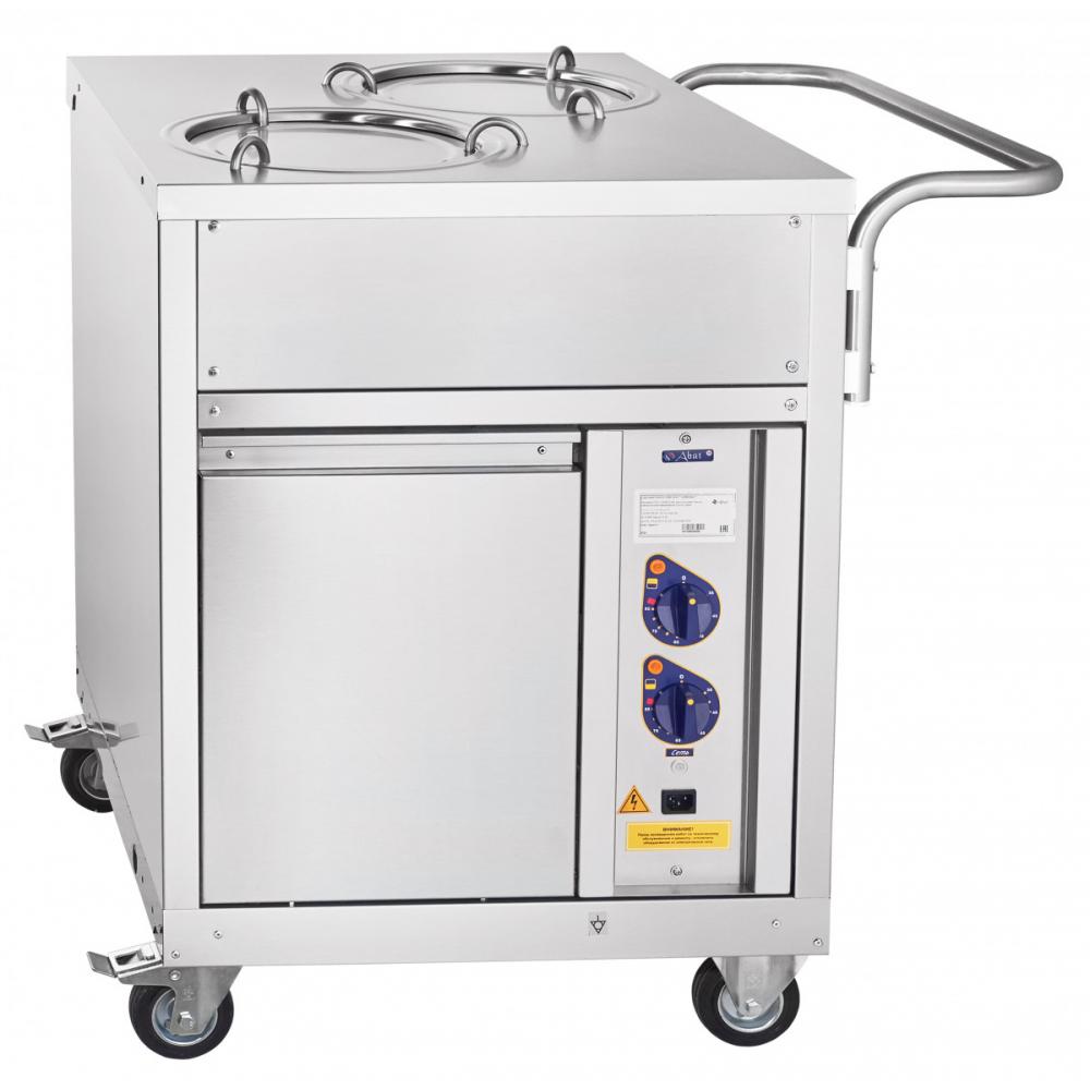 Прилавок для подогрева тарелок ABAT ПТЭ-70КМ(П)-80 (самообслуживание)