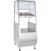 Прилавок для приборов и подносов ABAT ПСПХ-70Т металл (ПРЕМЬЕР)