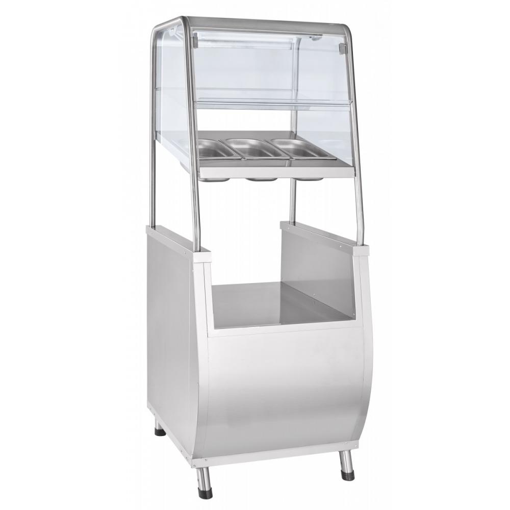 Прилавок для приборов и подносов ABAT ПСПХ-70T под дерево (ПРЕМЬЕР)