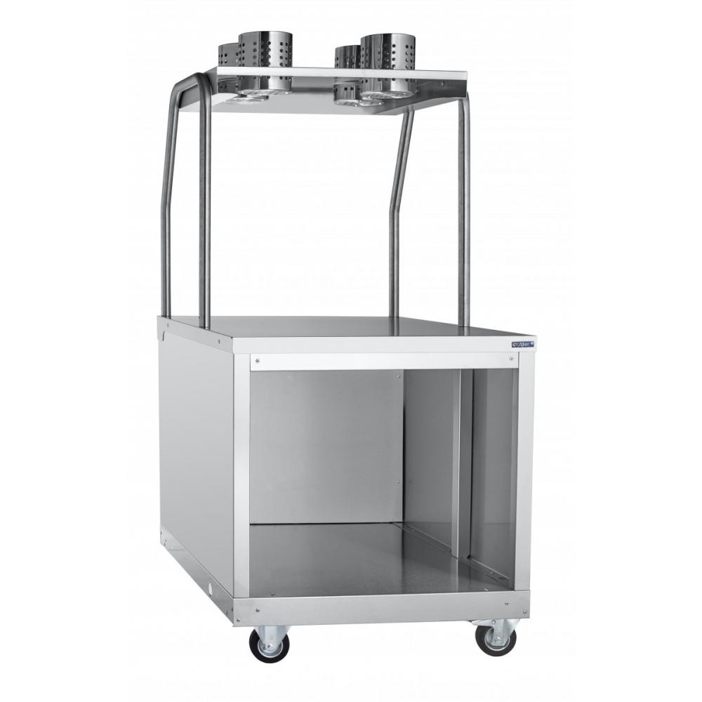 Прилавок для столовых приборов ABAT ПСП-70ПМ (самообслуживание)