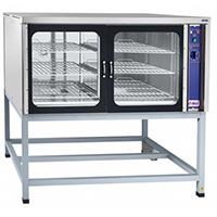 Расстоечный шкаф ABAT ШРТ 6-ЭШ-01 (с крышей и подставкой)