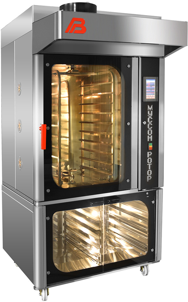 Ротационная печь «Муссон-ротор» модель 33 (электричество) с расстойным шкафом «Бриз» модель 33