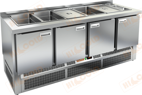 Стол для салатов (саладетта)  HICOLD  SLE3-1111GN