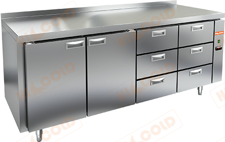 Стол холодильный (без агрегата)  HICOLD  GN 1133/TN P