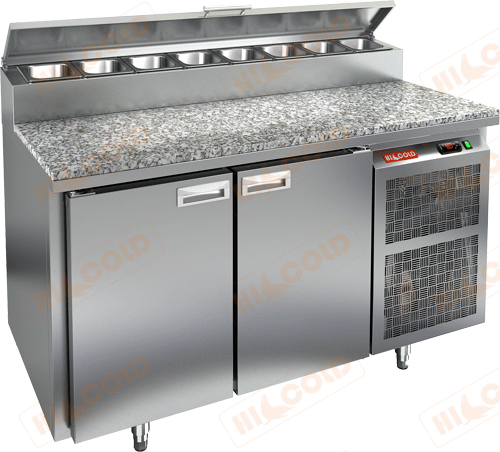 Стол холодильный для пиццы  HICOLD  PZ2-11/GN камень