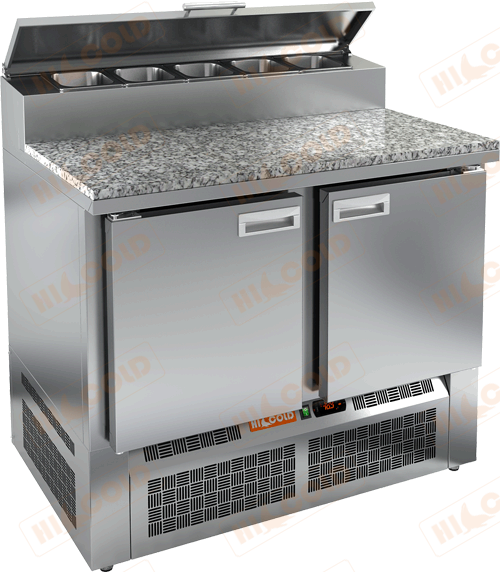 Стол холодильный для пиццы  HICOLD  PZE2-11/GN камень