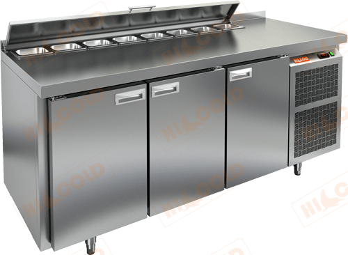 Стол холодильный для салатов (саладетта)  HICOLD  SL2-111GN