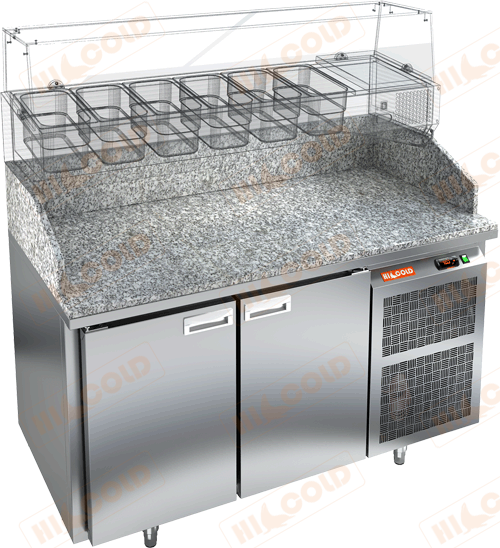 Стол охлаждаемый для пиццы  HICOLD  PZ3-11/GN