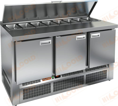 Стол охлаждаемый для салатов (саладетта)  HICOLD  SLE1-111GN