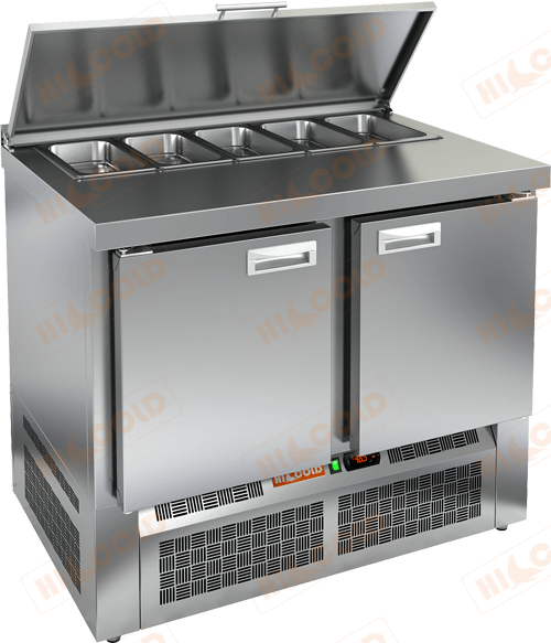 Стол охлаждаемый для салатов (саладетта)  HICOLD  SLE1-11SN