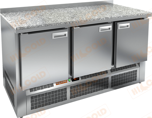 Стол охлаждаемый  HICOLD  SNE 111/TN камень