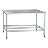 Стол производственный островного типа ABAT СПРО-6-3 (каркас краш. без полки)