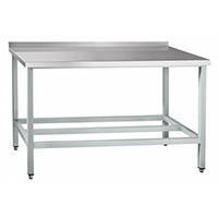 Стол производственный пристенный ABAT СПРП-7-5 (каркас краш. без полки)