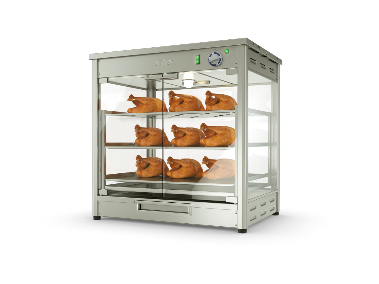 Витрина для кур Командор ВК-4 Э