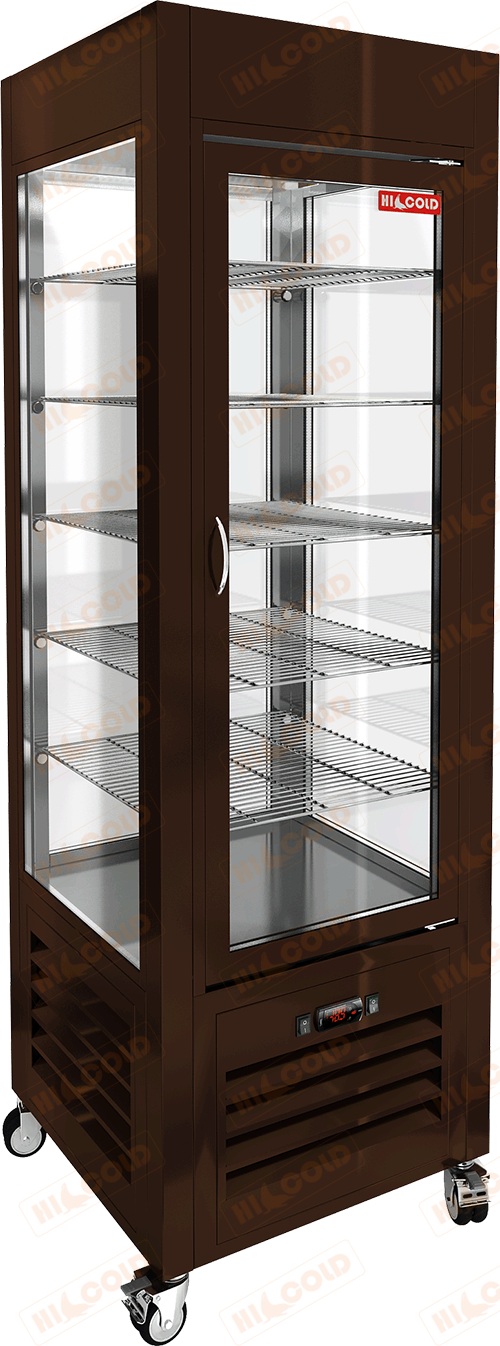 Витрина кондитерская вертикальная  HICOLD  VRC 350 Brown