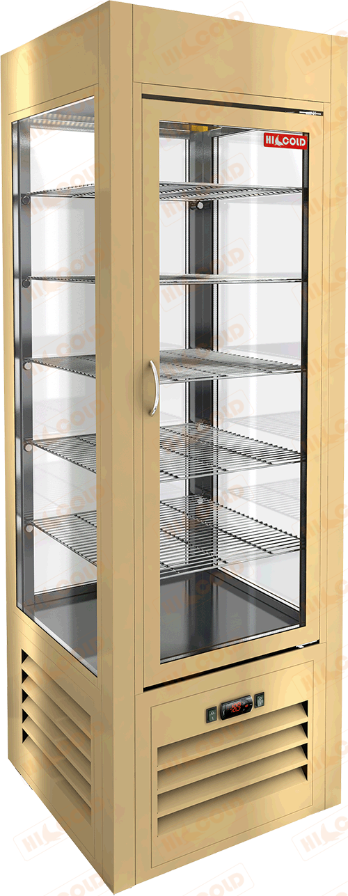 Витрина кондитерская вертикальная  HICOLD  VRC 350 Sh Beige