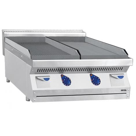 Жарочная поверхность ABAT АКО-80/2Н-С-00 (1 поверхность гладкая - 1 поверхность рифленая) ― Официальный сайт Российских производителей промышленного оборудования