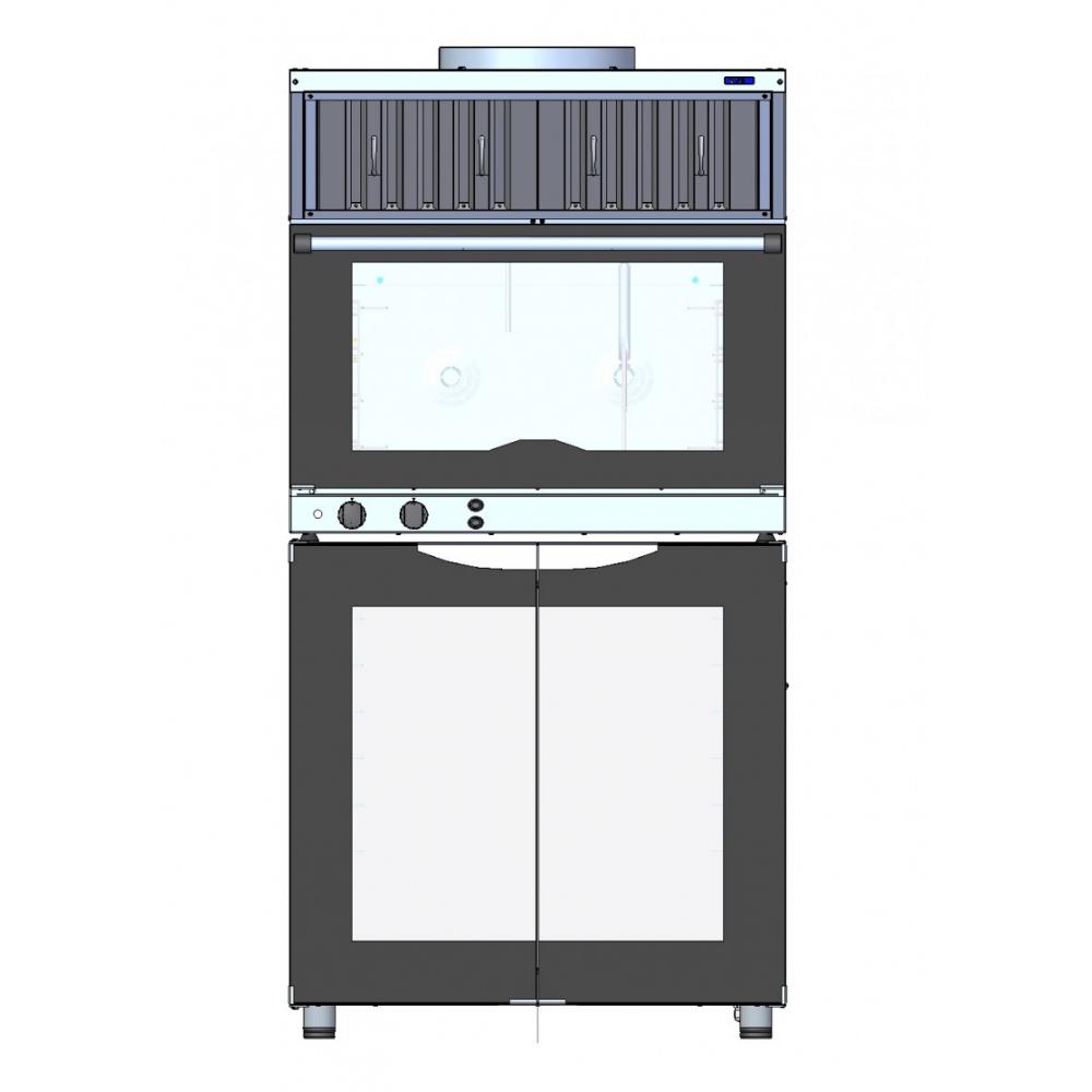 Зонт для конвекционной печи ABAT ЗВВ-4-6/4